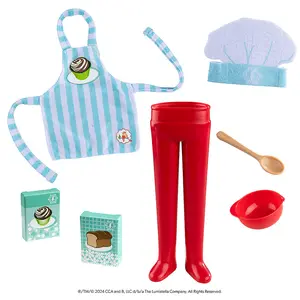 Christmas Chef Elf Outfit – Official Elf on the Shelf MagiFreez Elf Costume for Christmas Elves