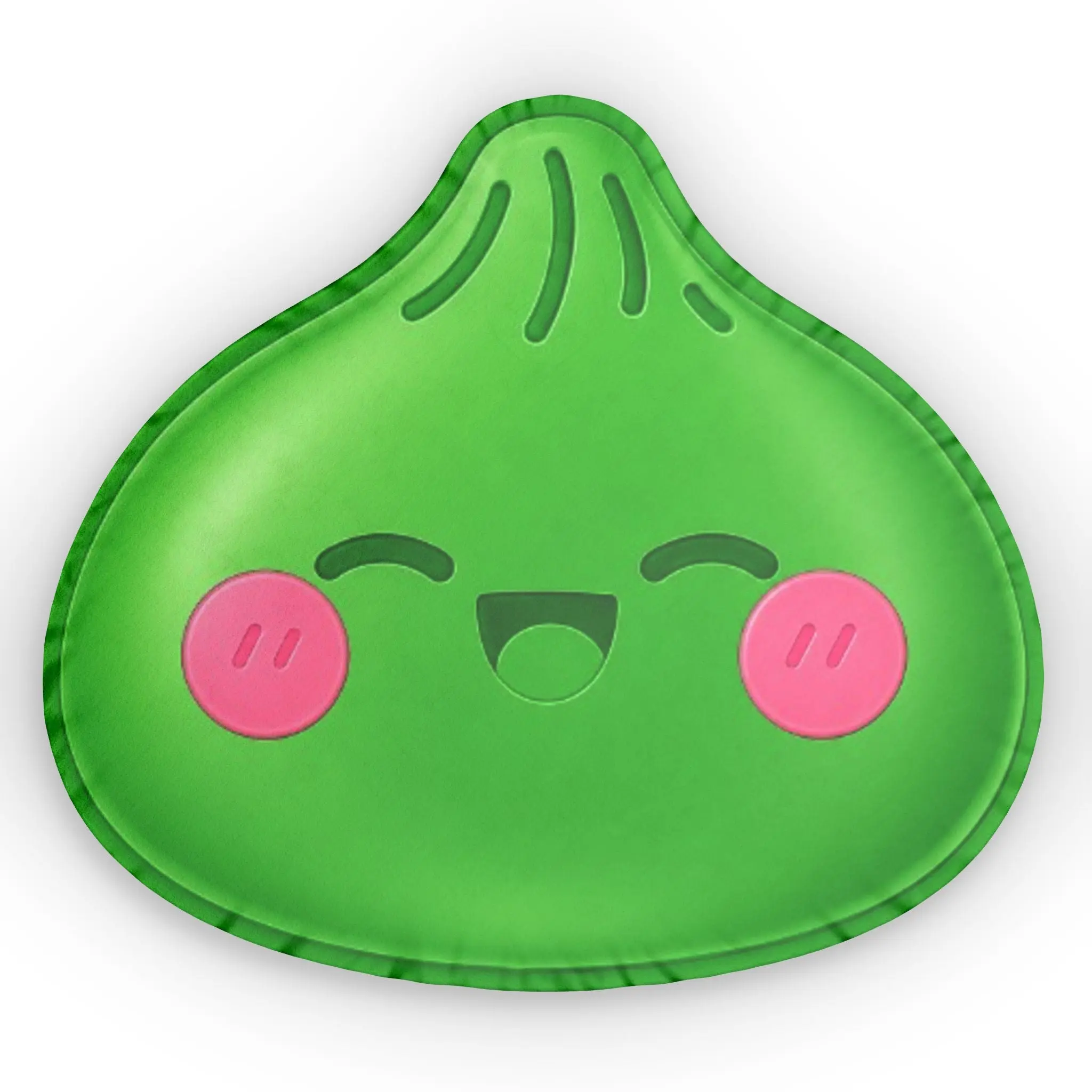 Green dumpling pillow