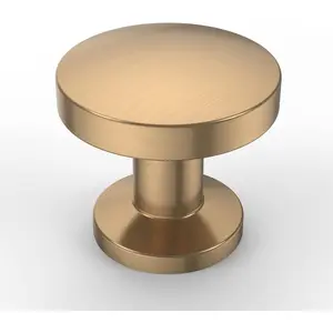 10 Pack Champagne Bronze Zinc Cabinet Knobs Dresser Drawer Knobs Kitchen Cabinet Hardware for Dresser Drawers