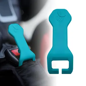 Easy  Seat Buckle Release Aid for  Unbuckle  Seat Release Tool -  Seat Button Pusher -  Seat Opener for Nails -  Seat Buckle Release (1 Pack Teal)
