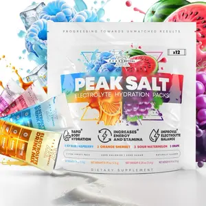 Peak Revival-X Peak Salt Electrolyte Hydration Beverage Variety Pack (12 Sticks)
