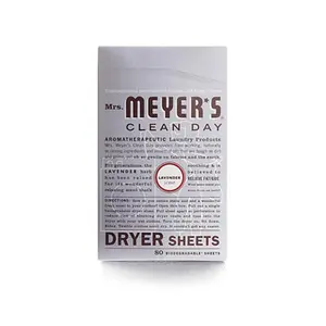 212 MAIN Aromatherapeutic Lavender Dryer Sheets, 80-Count, Essential Oils Infused, Biodegradable Clothes Softener, Eco-Conscious Household Cleaning Supplies