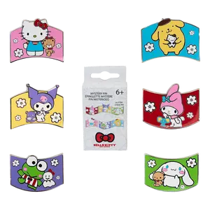 Sanrio and Friends Color Block Blind Box Pin