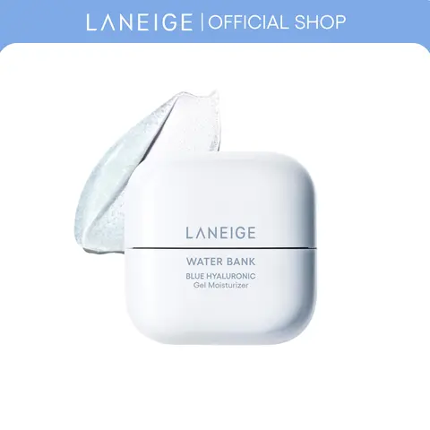 Laneige Water Bank Blue Hyaluronic Gel Moisturizer, Hydrating & Soothing Face Gel, Korean Skincare, Infused with Mint Extract