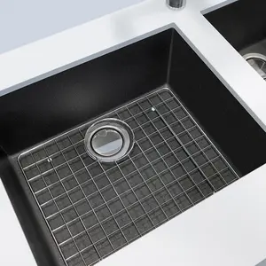 22 Inch Cast Iron High Back Deep Utility Sink Grid