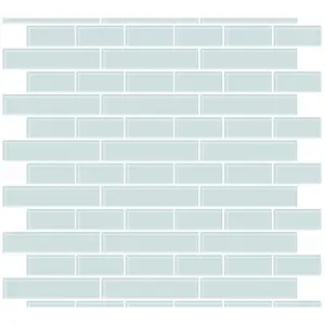 Sea Glass Peel & Stick Backsplash Tiles