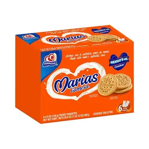 Marias Cookies 4.9oz Sleeves, 29.6oz Total (Pack of 6) (Packaging May Vary)