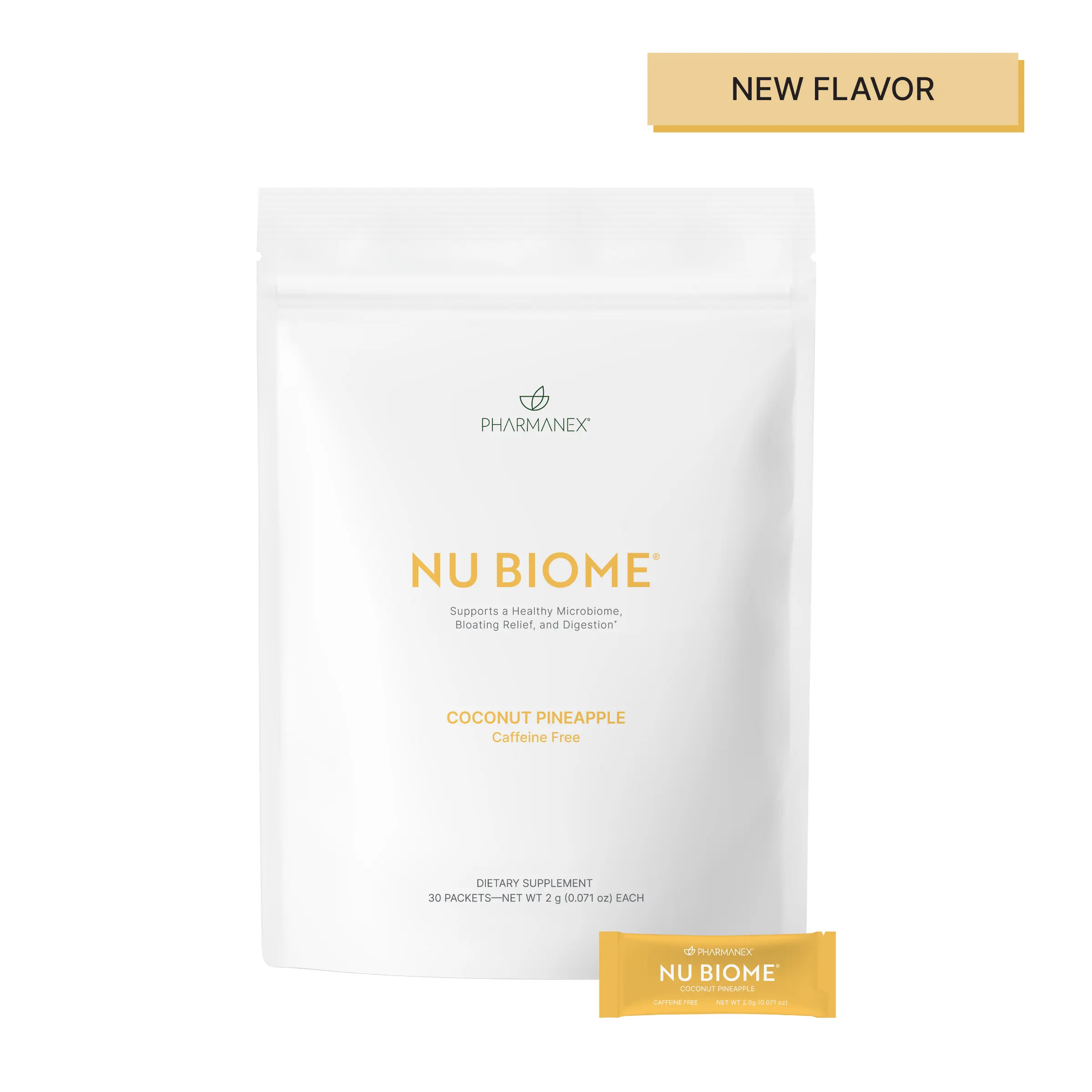 Pharmanex Nu Biome Coconut Pineapple Caffeine Free
