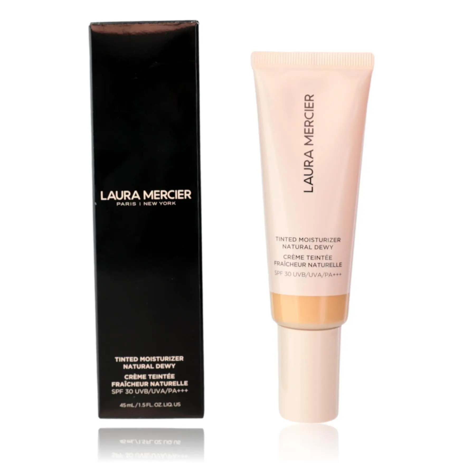 Women's Laura Mercier Tinted Moisturizer - Scented Floral, Moisturizing, Gentle, Natural Dewy, SPF 30, 1W Blonde, 1.5 oz, Daily Care, Anytime & Dating Use, Fragranced Makeup, Leisure