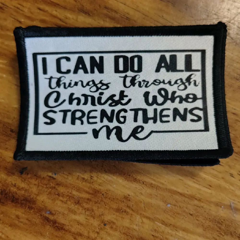 I can do all things patch I can do all things patch