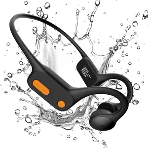 Tayogo Swimming Headphones-Bone Conduction Headphones, IP68 Waterproof Built-in MP3 Player 32G Memory, Underwater Swimming Headphone, Wireless Open Earphones Bluetooth 5.4, for Running, Cycling