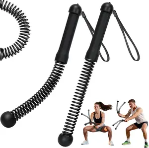 Weighted Cordless Battle Ropes, Portable Workout Ropes for Workouts,Cardio & Muscle Training, Home Gym Equipment for Unisex Full-Body Fitness Training