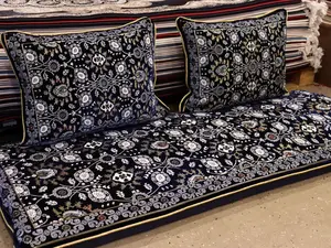 Luxury DARK NAVY Afghan Toshak Cover Set N09 | Velvet High Quality | Custom Made Toshak Set