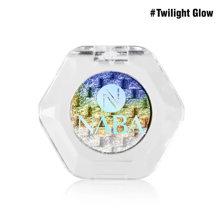NABA Creamy Pigment Twilight Glow Rainbow Iridescent Glitter