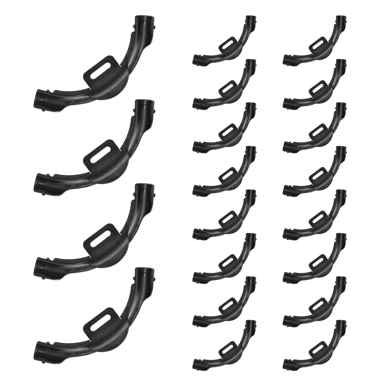 【DealsForYouDays】VEVOR PEX Tubing Bend Support, 20 Packs 90-Degree Elbow Bend Support Compatible with 1/2-inch PEX Pipes, Corrosion & Rust Resistant Pex Clamps Pipe Holder with Nail Tab Home Heavy Duty