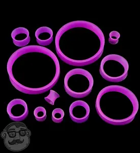 Orchid Purple Ear Skin Tunnels