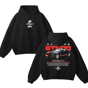 Ford Shelby GT500 Hoodie – Unisex Muscle Car Sweatshirt, GT500 Print Pullover for Car Enthusiasts