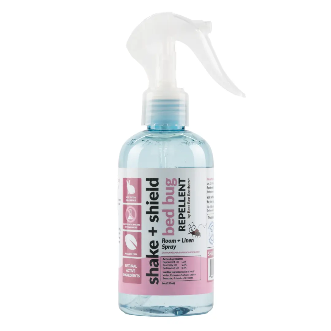 Shake + Shield Bed Bug Repellent Room & Linen Spray 8oz Household Shake + Shield Bed Bug Repellent Room & Linen Spray 8oz Household