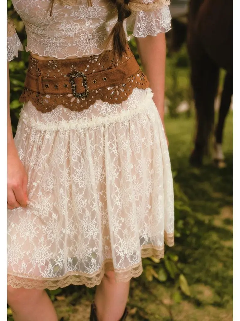 Dune Lace Skirt