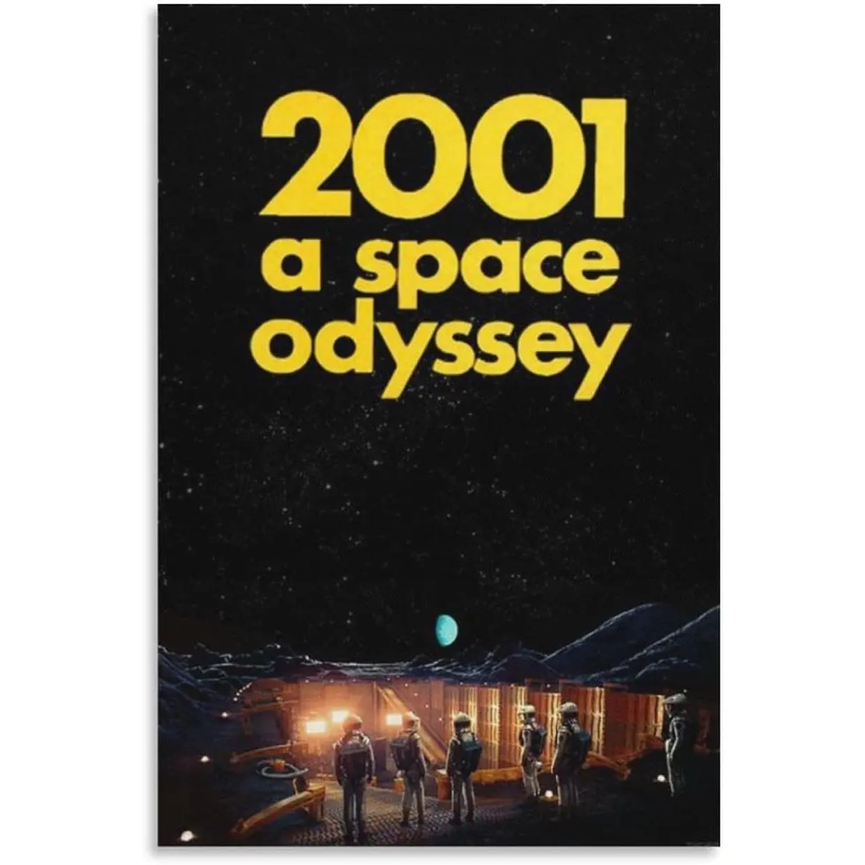 2001 A Space Odyssey Classic Movie Poster (10) Picture Print Canvas Poster Wall Paint Art Posters Decor Modern Home Artworks