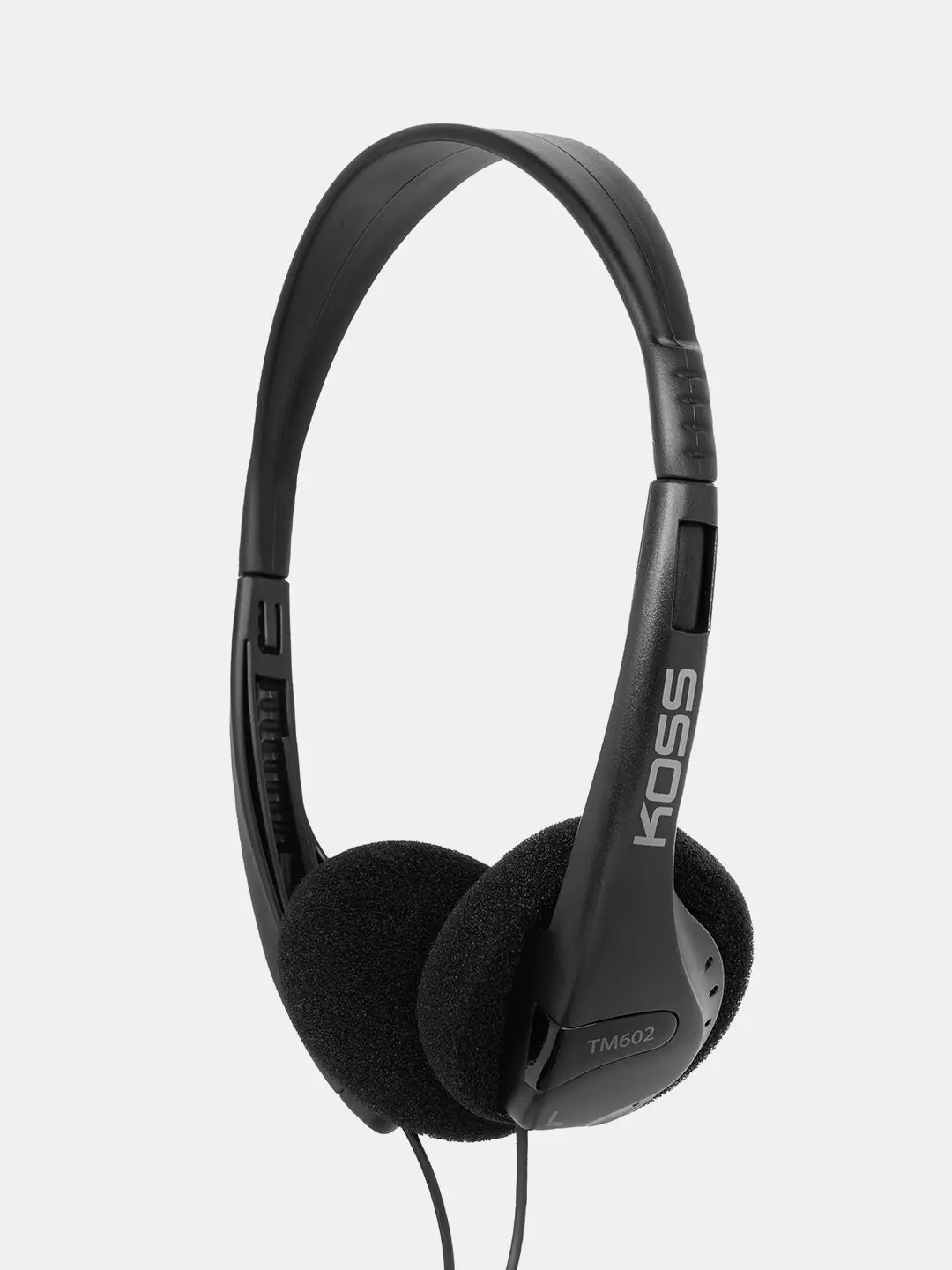 TM602 Corded On-Ear Headphone - 90s Retro Style, Portable, Adjustable, Durable High-Quality Audio Headphone