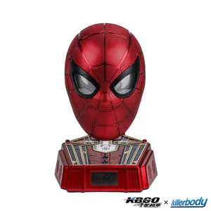 1:1 Collectible Iron Spider Helmet  The first hard Spider helmet   Spider classic patterns & color design   Dynamic blink  Touch control & remote control