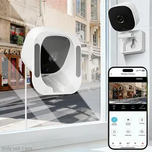 2K 3MP Window Camera,5G & 2.4GHz WiFi Indoor Cameras for Home Security with Person & Motion Detection,Full Color Night Vision,24/7 Recording,Easy & Quick Install