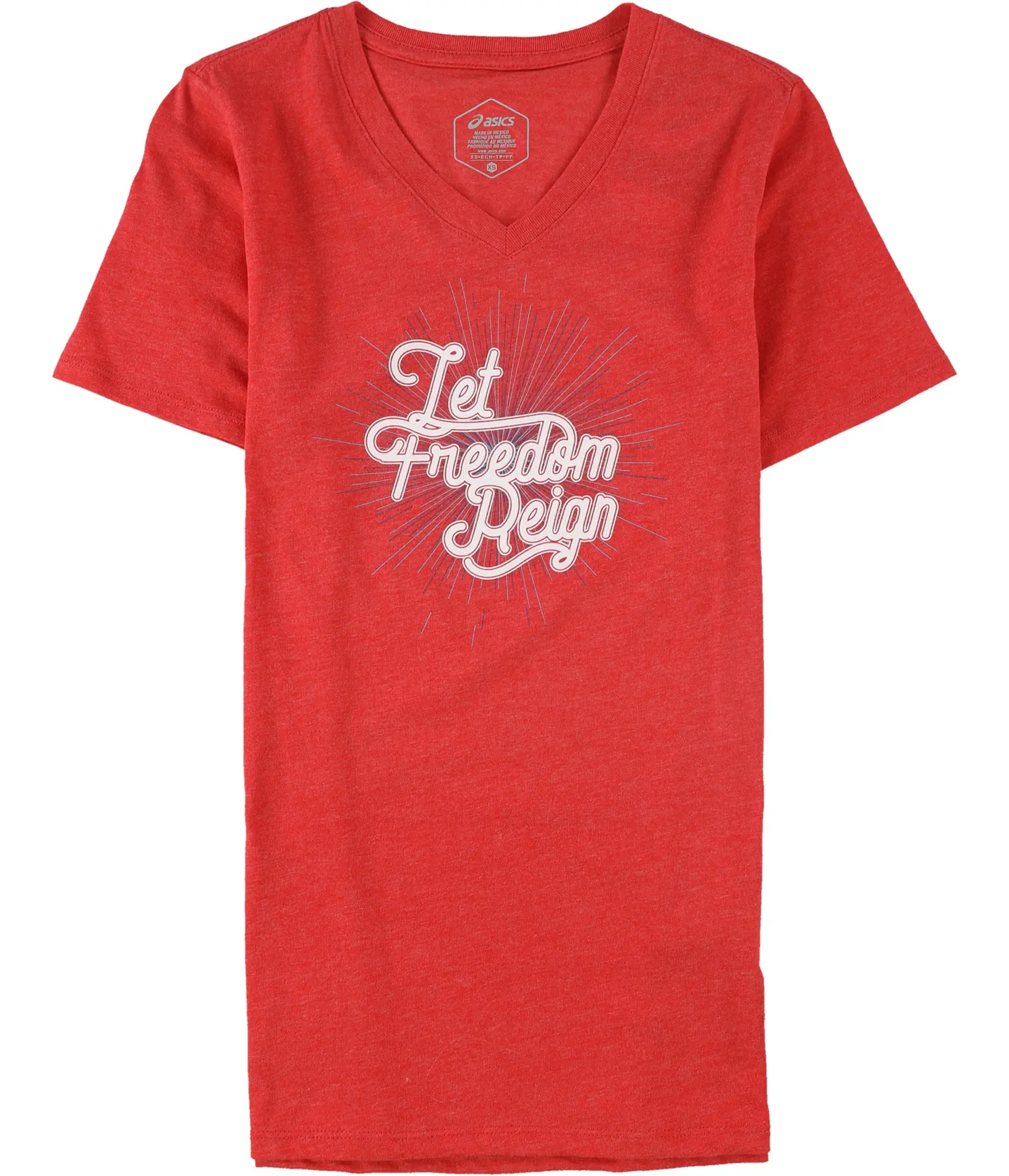 ASICS Womens Let Freedom Reign Graphic T-Shirt