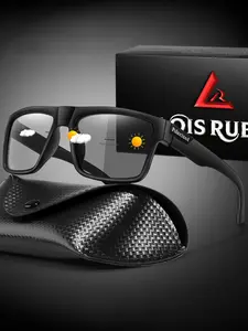 Fashion Cycling Sunglasses with Case and Gift Box, Unisex Sports Sunglasses for Outdoor Activities, Travel, Beach and Vacation