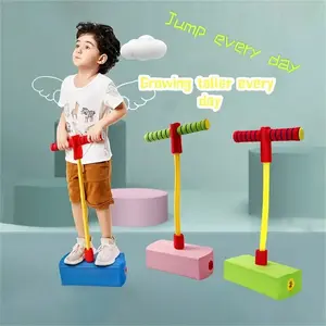 Kids Frog Hop Jumping Stick, Children Balance Training Toy, Sports Bounce Trainer, Enhances Coordination & Fun Activity
