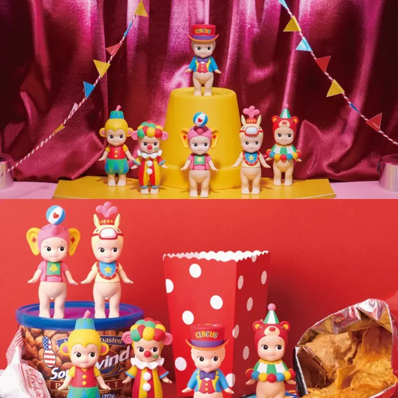Sonny Angel Circus Mini Figure Collection – Limited Kawaii Mini Figures | Phone, Laptop & Desk Decor Collectible