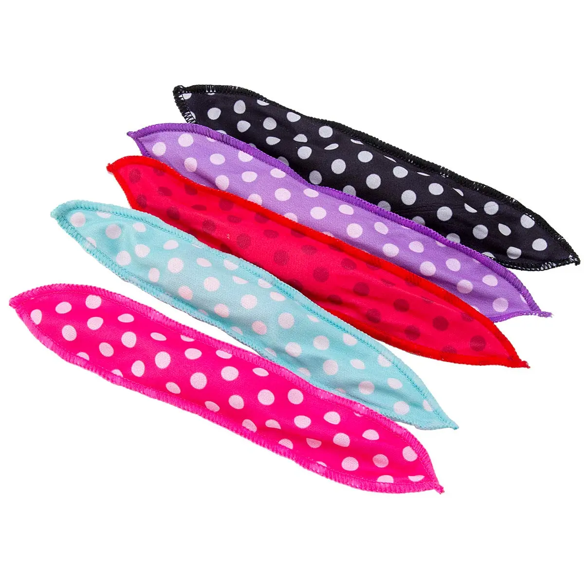 30 Pieces Hair Rollers with Storage Bag - Heat-Free Soft Sponge Pillow Curling Tools for Night Sleep DIY Styling, Easy to Store Home Improvement Supplies for Curls and Waves