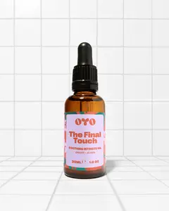 The Final Touch by OYO – Aftershave Soothing Oil for Sensitive Skin, Bikini Line & Underams, Hydrating with Apricot & Oat Oil