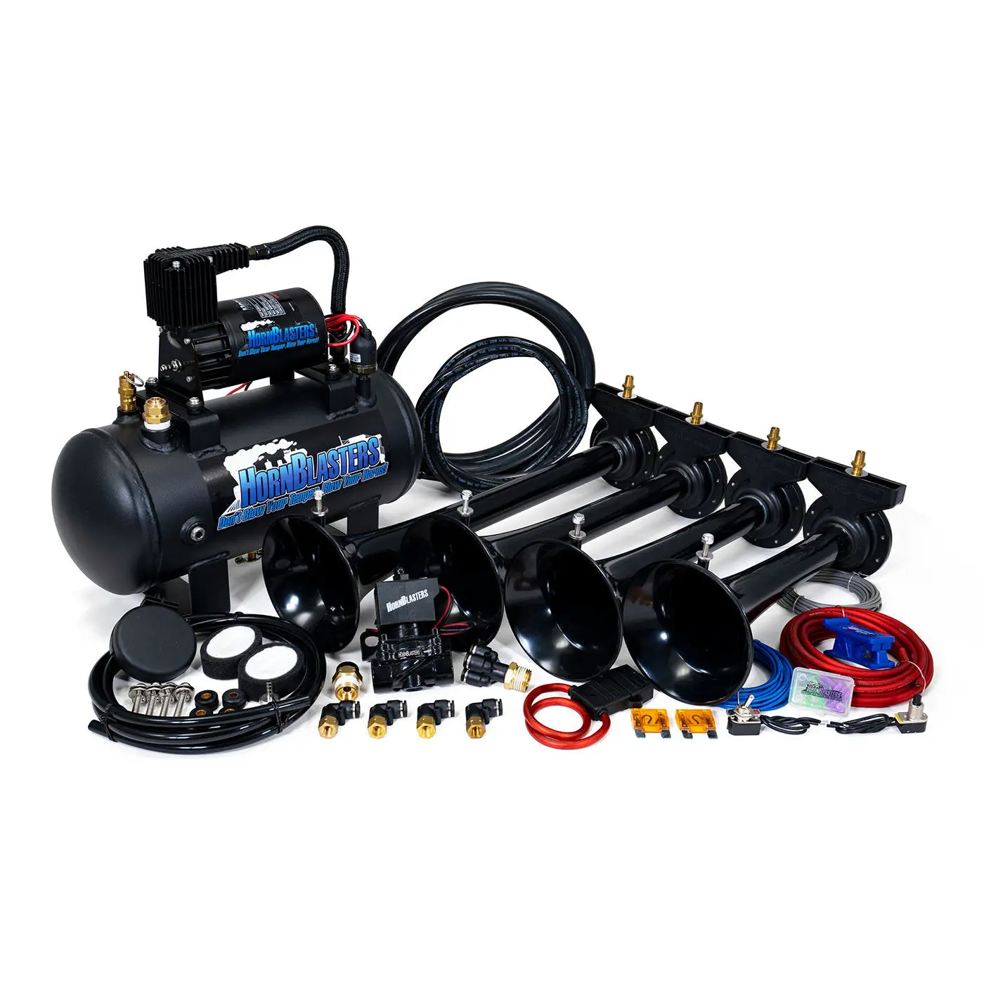 Conductor's Special 127H Train Horn Kit | Capable Onboard Air System | 12-Volt & Vehicle Mounted Conductor's Special 127H Train Horn Kit | Capable Onboard Air System | 12-Volt & Vehicle Mounted