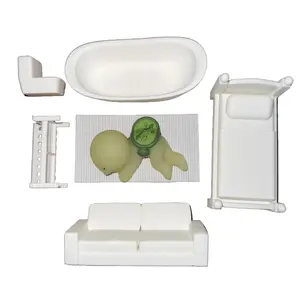 Smiski Mini Furniture Set - 3D Printed Smiski Accessories - Decor for Smiski Display Shelf