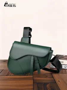 Men's Waist Bag Chest Pack Adjustable Shoulder Strap, Running Commute Sports Outdoor Trendy Saddle Bag, Street Casual Zip Crossbody Bag, Zipper Crossbody Bag, Casual Crossbody Bags