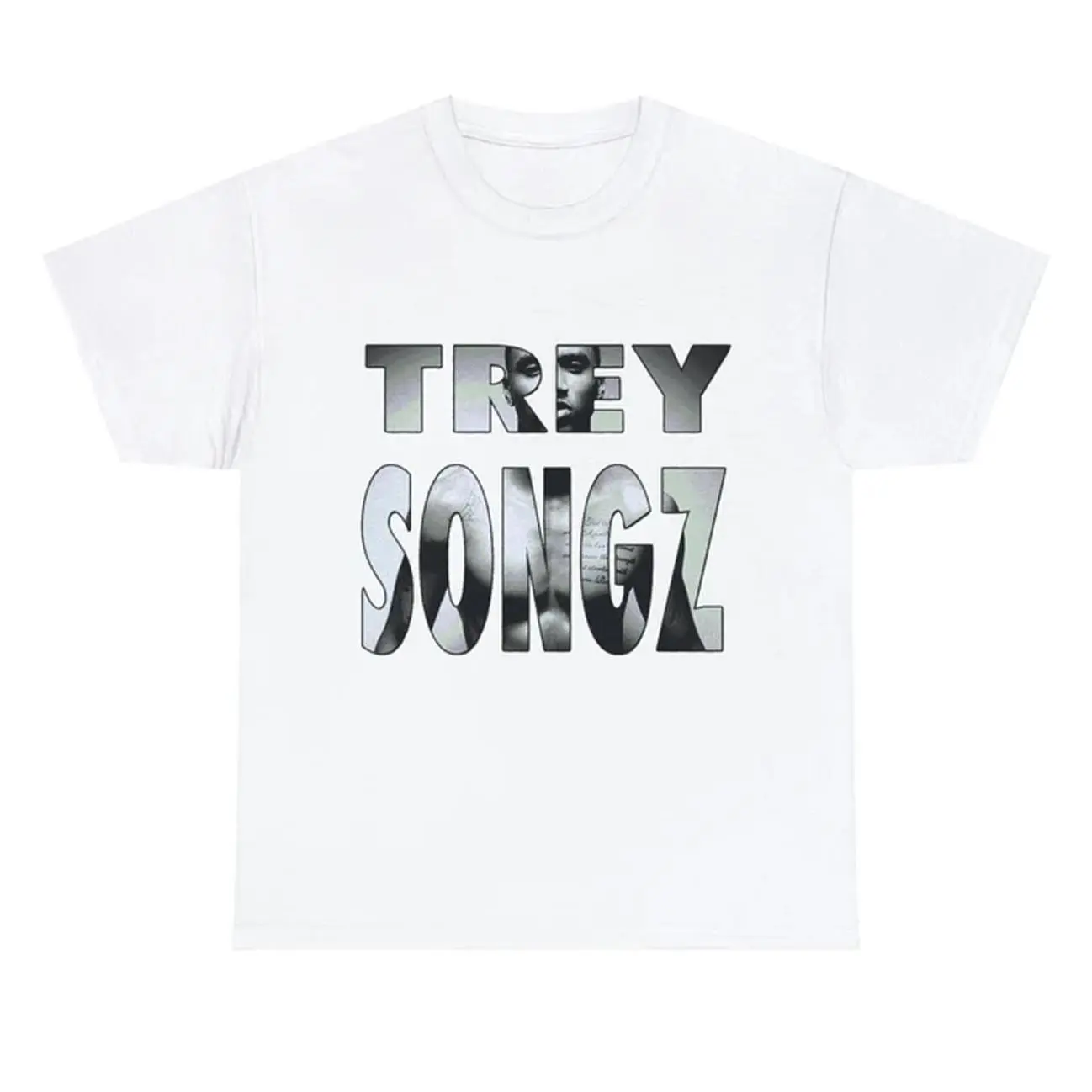 Trey Songz - Ready Unisex Heavy Cotton - Rapper Hiphop Y2K T-Shirt, Print, Shortsleeve