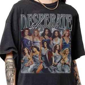 Desperate Housewives Inspired Vintage Graphic T-Shirt – Retro TV Drama Unisex Tee