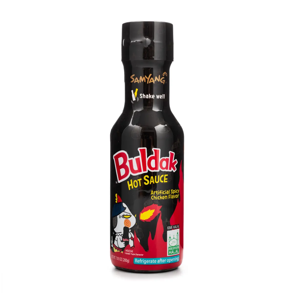 Samyang Hot Sauce for Buldak Ramen, Artificial Spicy Chicken Flavor Sauce 7.05 oz