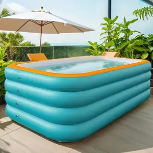 Super Large Home Inflatable Swimming Pool, Courtyard Outdoor Water Park Inflatable Swimming Pool, PVC Thickened And Heightened Upgraded Play Pool