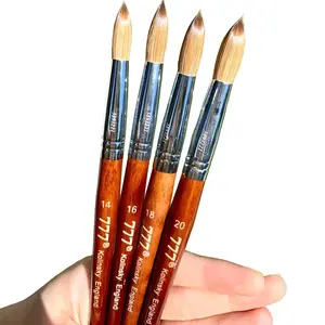 777 Acrylic England Brush 100% Kolinsky nail art