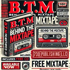 B.T.M. Behind The Mixtape Bonus Collectors Edition CD by 7:30 Publishing LLC Includes Free Mixtape Explicit Content