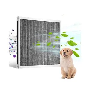 VEVOR Electrostatic Air Filter, 16x20x1 inch Washable & Reusable Aluminum AC/HVAC Furnace Filter, MERV 8 Long Lifetime, Home or Office (Actual Size: 15.5 x 19.75 x 0.82 in)Summervibes