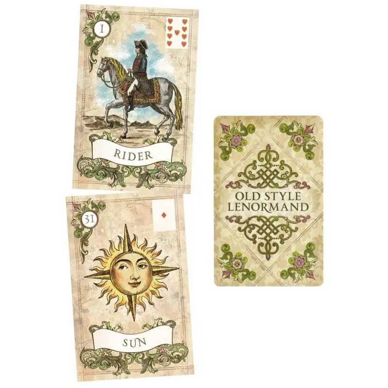 Old Style Lenormand Deck 38 Cards — U.S. Games by Alexander Ray