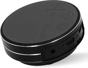 Bone Conduction Speaker, Bluetooth, AUX, Small Memory Card, Stereo, Water Proof, Intelligent Suction Cup Design, for Outdoor and Indoor Bathroom