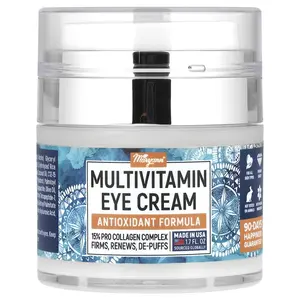 MaryAnn Organics Multivitamin Eye Cream, Antioxidant Formula , 1.7 fl oz (50 ml)