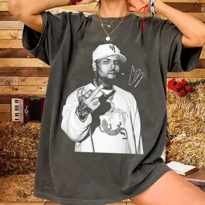 Gildan - C.Brown Inspired Graphic T-Shirt Unofficial Fan-Made R&B Streetwear Tee Vintage Music Style Shirt