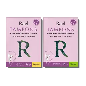 Tampon Variety Pack Made With Organic Cotton