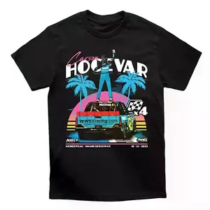 Carson Hocevar Niece Motorsports Miami Win Classic Soft Cotton Crewneck TShirt For Fans