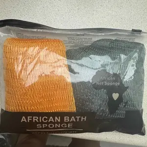 2 PCS Authentic African Exfoliating Net Bath Sponge